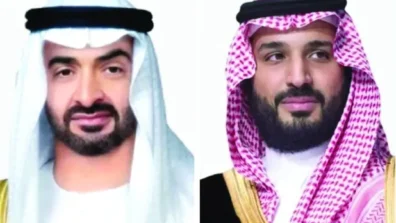 ولي العهد السعودي والرئيس الإماراتي يستعرضان هاتفياً المستجدات الإقليمية