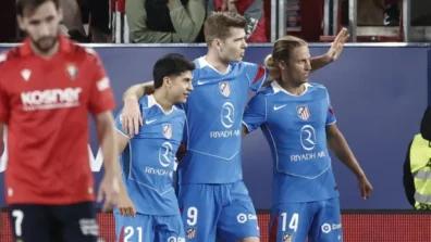 «لا ليغا» أتليتكو مدريد يهزم أوساسونا