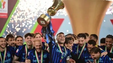 إنتر ميلان يخطف كأس إيطاليا ويعانق الثنائية المحلية