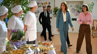 كيت أميرة ويلز تتعلّم صنع المعكرونة خلال زيارة لإيطاليا