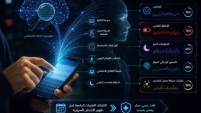 حين يقرأ الذكاء الاصطناعي صمت هاتفك… هل تكشف طريقة استخدامك الشاشة عن مرضك قبل الطبيب؟
