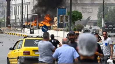 ضحايا بانفجار سيارة مفخخة قرب مقر لـ«الدفاع» في دمشق