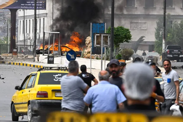 ضحايا بانفجار سيارة مفخخة قرب مقر لـ«الدفاع» في دمشق