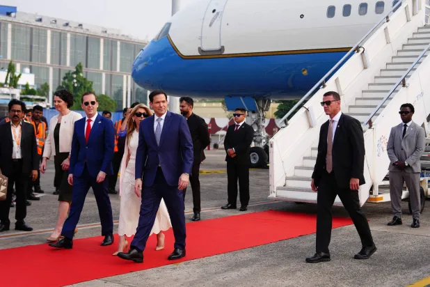 روبيو يصل إلى الهند في زيارة هي الأولى له