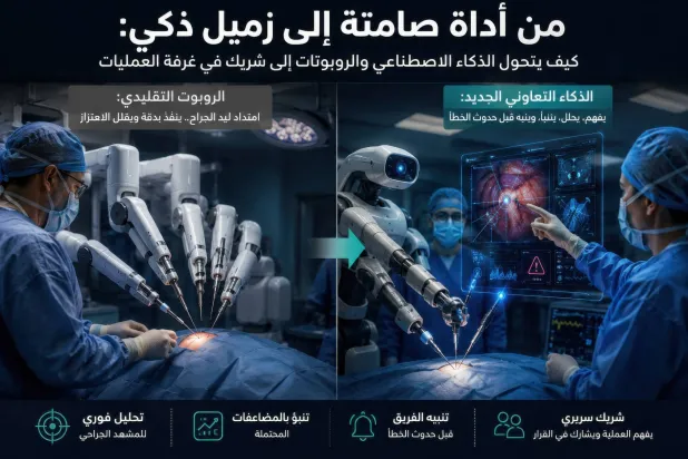 حين يدخل الذكاء الاصطناعي غرفة العمليات… من يقود الجراحة فعلاً؟