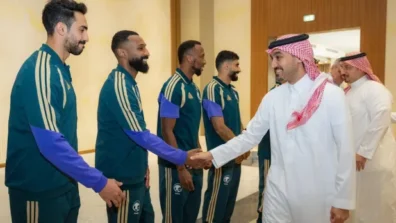 الفيصل ينقل تحيات ولي العهد لبعثة الأخضر المشاركة في كأس العالم