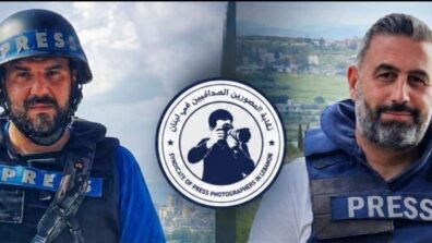 إعتداء على مصورين صحفيين اثناء تغطية العدوان في صيدا