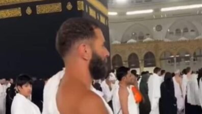 اللاعب كريم بنزيما في الحرم المكي (شاهد الفيديو)