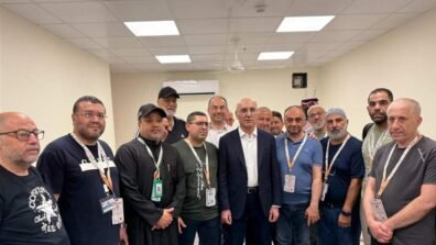 وزير الداخلية أحمد الحجار يتفقد مخيم الحجاج اللبنانيين في منى (صورة)