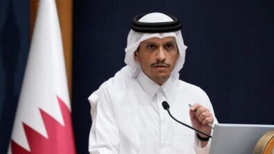 رئيس وزراء قطر يدعو في لقاء مع فانس إلى استئناف الجهود الدبلوماسية للتوصل إلى اتفاق مع إيران