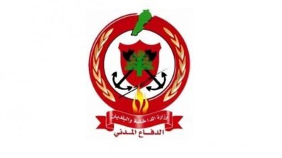 استشهاد عنصرين من الدفاع المدني في النبطية