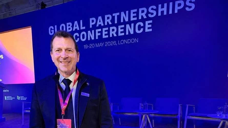 شحادة شارك في مؤتمر Global Partnerships Conference في لندن وزار البنك الأوروبي لإعادة الإعمار والتنمية