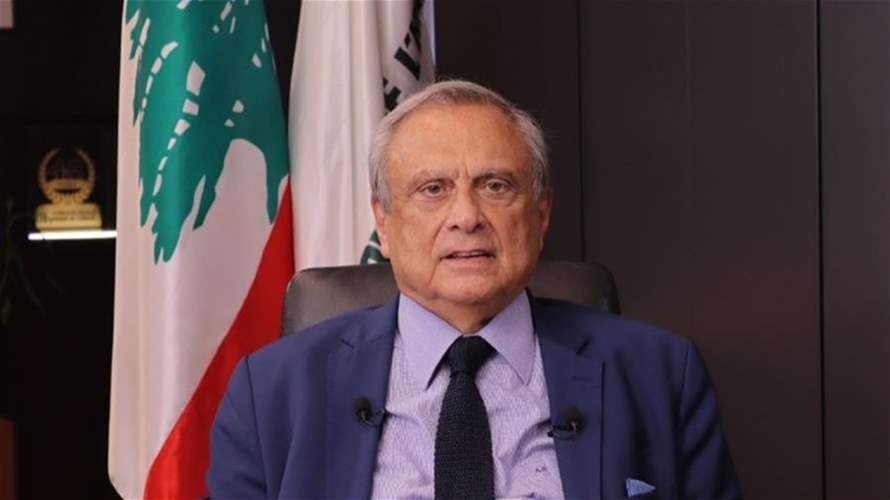 حبيب هنأ سعَيد لانتخابه رئيساً لمجلس محافظي صندوق النقد العربي: وسام رفيع على صدر لبنان