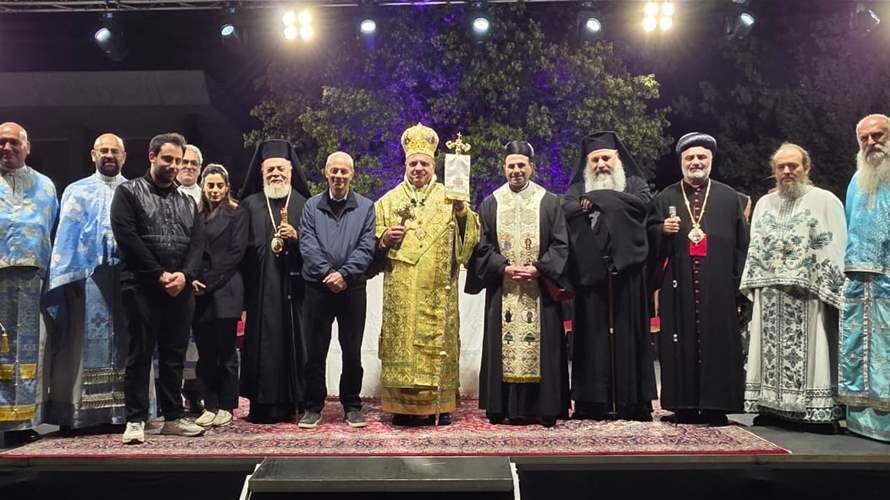 ذخائر القديسة ريتا في مقام سيدة زحلة والبقاع