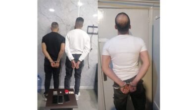 حاجز ضهر البيدر يوقف 3 أشخاص على متن فان لنقل الركاب ويضبط كمية من المخدرات