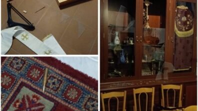 بالصور: إعتداء على كنيسة السيدة في عجلتون.. سرقة وتحطيم!