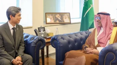 وزير الخارجية السعودي يتلقى رسالة من نظيره الكوري الجنوبي