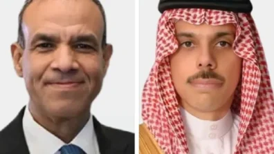 وزيرا خارجية السعودية ومصر يبحثان جهود وقف التصعيد في المنطقة