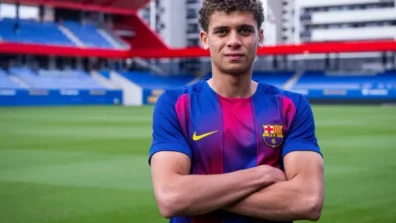 برشلونة يطلب تفعيل بند شراء المصري حمزة عبد الكريم