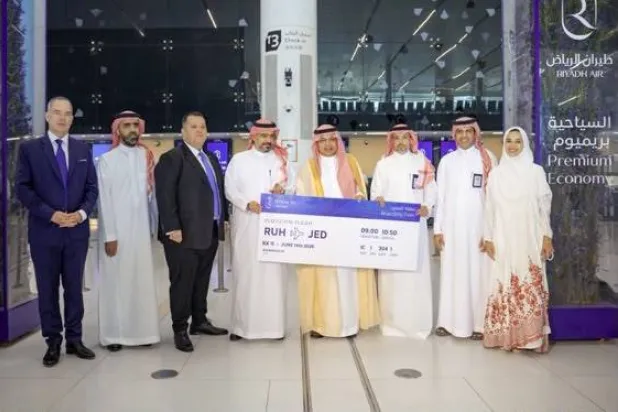 «طيران الرياض» تفتتح أولى رحلاتها الداخلية إلى جدة