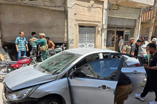إصابة ضابط برتبة نقيب بتفجير سيارة في الباب بريف حلب
