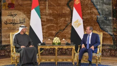 السيسي وبن زايد يؤكدان أهمية الحفاظ على أمن الدول العربية