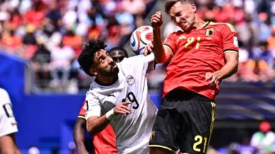 كاستانيي لاعب بلجيكا: منتخب مصر يمتلك مقومات المنتخبات الكبرى