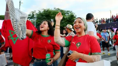 مشجعو المغرب فخورون بكونهم بين نخبة المونديال