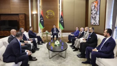 الدبيبة يبحث مستجدات الأزمة الليبية مع رئيس المخابرات المصرية
