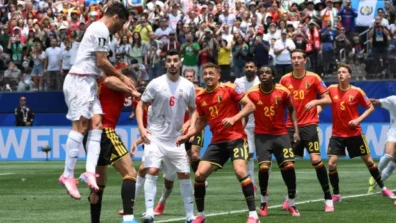 بلجيكا في خطر بعد تعادل مع إيران (صور)