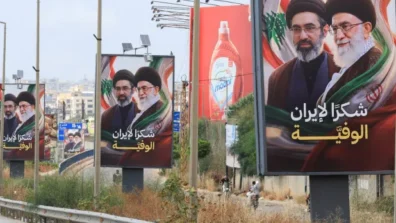«حزب الله» يتنصل من لافتات الشكر لإيران
