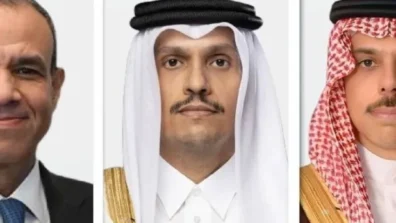 السعودية وقطر ومصر يناقشون التطورات الأخيرة في المنطقة