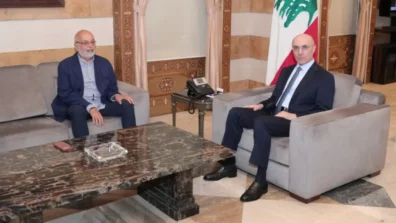 الحجار يبحث مع شهيب الملفات الإنمائية ويواكب تحديات بلديات الضاحية