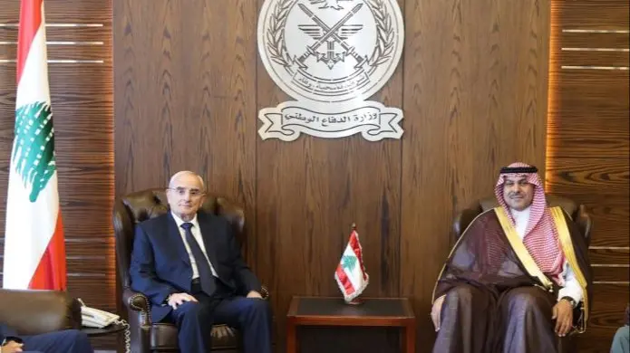 منسى استقبل السفير السعودي في زيارة تعارف وتأكيد متانة العلاقات