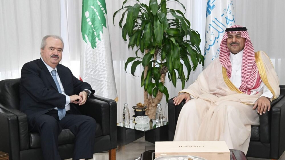 جابر والسفير السعودي الجديد: تأكيد على عمق العلاقات ودعم لبنان اقتصادياً