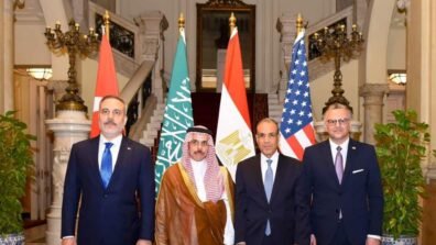 اجتماع رباعي  في القاهرة: لتعزيز الأمن والاستقرار في المنطقة
