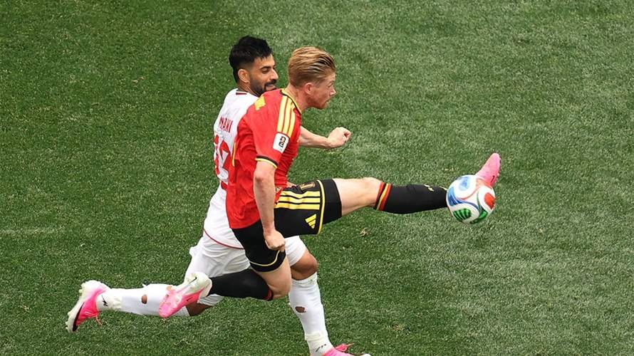 "جئنا بفخر ونغادر بكرامة"… رسالة مؤثرة من منتخب إيران في غرفة الملابس بعد مباراة بلجيكا (صورة)