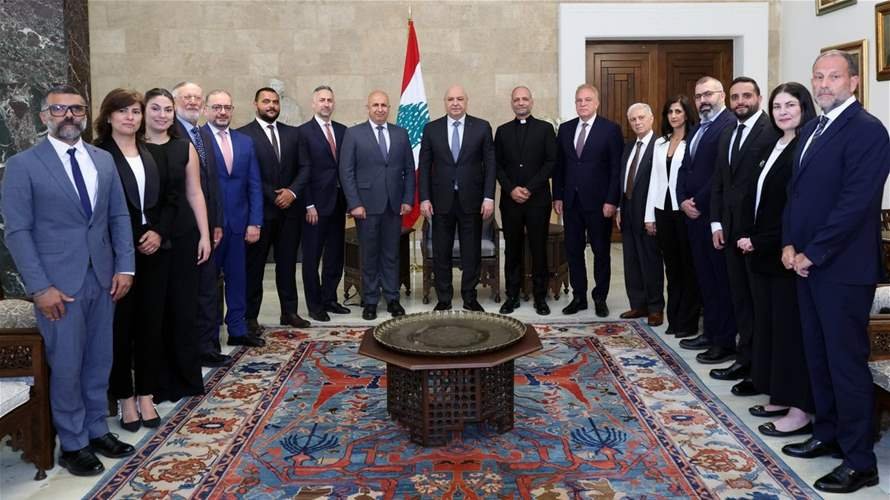 عون لوفد من عين إبل: صمود أبناء البلدات الحدودية موضع اعتزاز وفخر والدولة إلى جانبهم