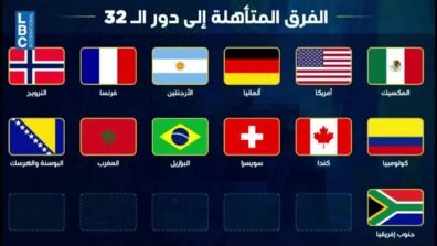 ما هي المنتخبات المتأهلة الى دور الـ32 من المونديال؟