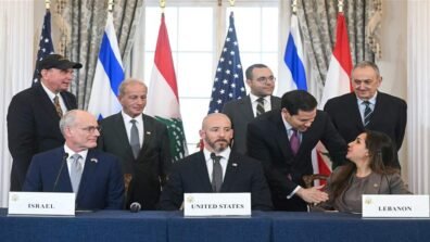 السفارة اللبنانية في واشنطن بعد توقيع اتفاق إطار مع إسرائيل: هذا الإنجاز يُعد خطوة مهمة نحو استعادة سيادة لبنان ووحدة أراضيه