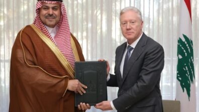 رجي يستقبل السفير السعودي الجديد