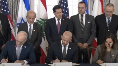 توقيع إطار عمل مشترك بين لبنان وإسرائيل