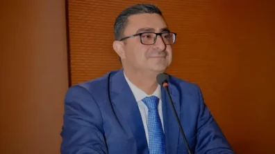 القاضي الحاج بحث والسفير الفرنسي في تعزيز التعاون القضائي